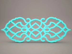 壁パネル5 3Dモデル