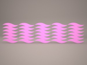 wall panel 9 3Dモデル