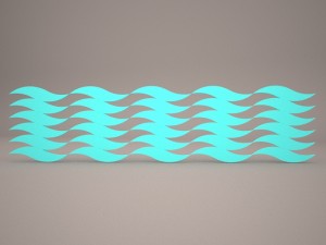 wall panel 9 3Dモデル