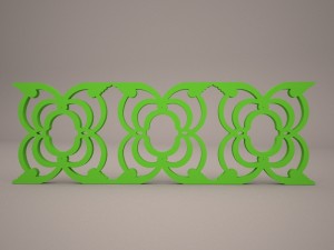 wall panel 10 3D 模型