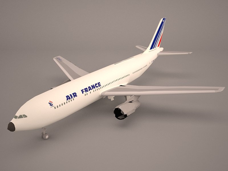 Airbus A380 Air France 3d Model In Commercial 3dexport