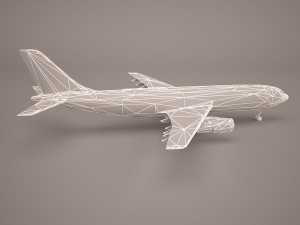 Airbus a380 air france 3Dモデル