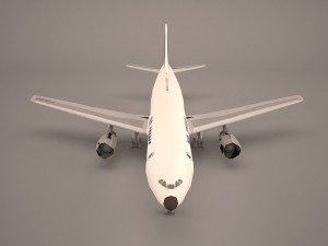 Airbus a380 air france 3Dモデル