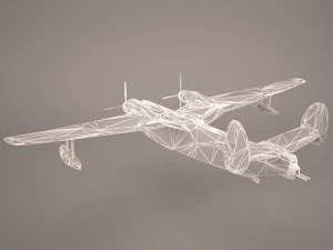 B6MG Madge Hydroplane 3D Model