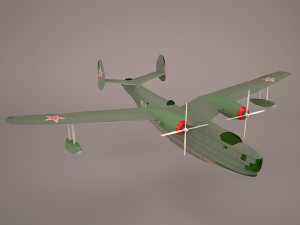 B6MG Madge Hydroplane 3D 模型
