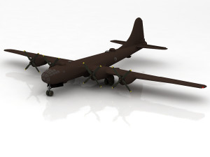 B-29 Superfortress 3D Model