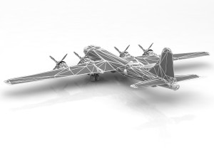 B-29 Superfortress Modelo 3D