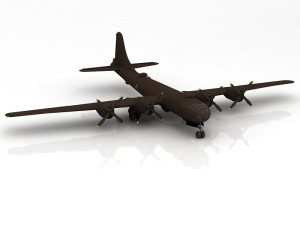 B-29 Superfortress Modelo 3D