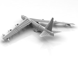 3D Boeing B52 Stratofortress Strategic Bomber 3D Модель