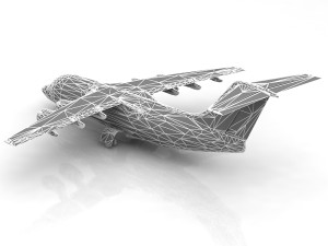 Bae146-300 - rj100 british airways Model 3D