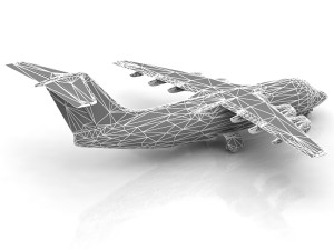 Bae146-300 - rj100 british airways Model 3D