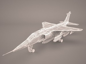 f-16 fighting falcon - israeli Modello 3D