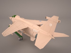 f-16 fighting falcon - israeli Modello 3D
