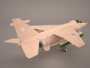 f-16 fighting falcon - israeli Modello 3D