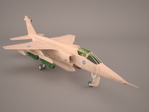 f-16 fighting falcon - israeli Modello 3D