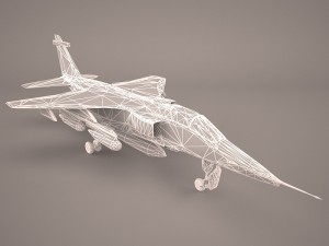 f-16 fighting falcon - israeli Modello 3D