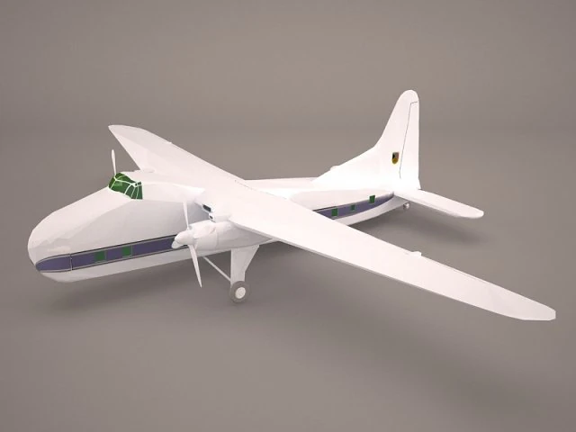 dornier do-328-130 corporate 3 3D Model .c4d .max .obj .3ds .fbx .stl .blend 