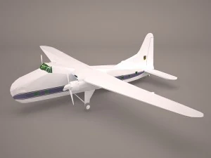 dornier do-328-130 corporativo 3 Modelo 3D