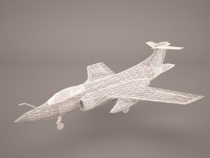 hawker siddely buccaneer s2 3D Model