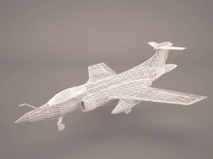 hawker siddely buccaneer s2 3D Model