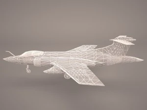 hawker siddely buccaneer s2 3D Model