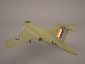hawker siddely buccaneer s2 3D Model