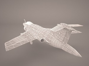 hawker siddely buccaneer s2 3D Model