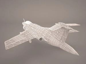 hawker siddely buccaneer s2 3D Model