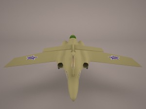 hawker siddely buccaneer s2 3D Model