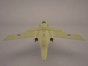 hawker siddely buccaneer s2 3D Model