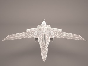 hawker siddely buccaneer s2 3D Model