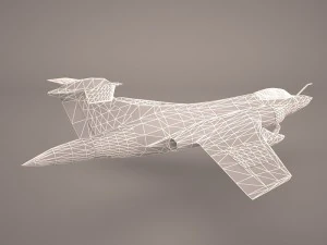hawker siddely buccaneer s2 3D Model