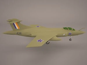 hawker siddely buccaneer s2 3D Model