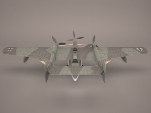 blohm voss bv 138 ms 3D मॉडल