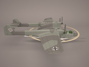blohm voss bv 138 ms 3D मॉडल