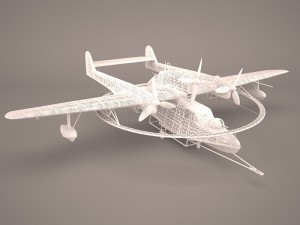 blohm voss bv 138 ms 3D मॉडल