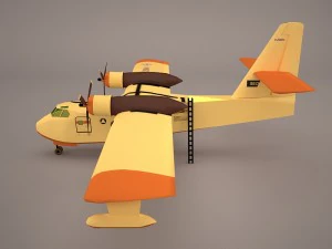 cl 415 firefighter 3D Model