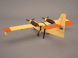 cl 415 firefighter 3D Model