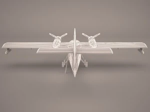 cl 415 firefighter 3D Model