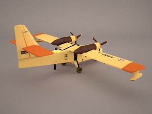 cl 415 firefighter Modelo 3D