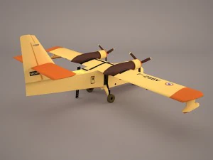 cl 415 firefighter 3D Model