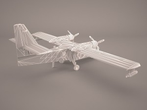 cl 415 firefighter Modelo 3D