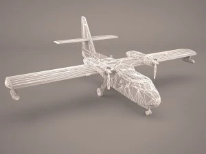 cl 415 firefighter 3D Model