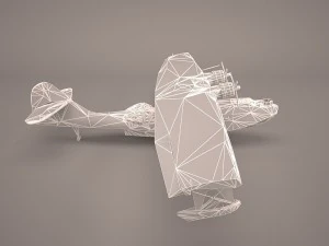 consolidated pby 5 catalina poser vue 3D Model
