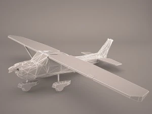 cessna 150 commuter v07 3D Model
