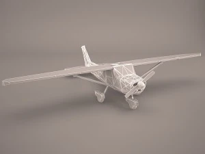 cessna 150 commuter v07 3D Model