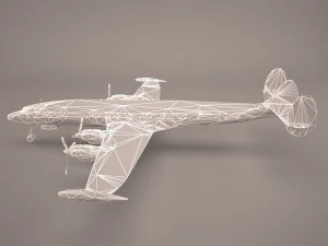 Airbus A340-300 Iberia Modello 3D