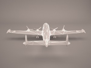airbus a340-300 iberia Model 3D