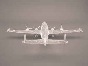 Airbus A340-300 Iberia Modello 3D