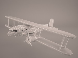 curtiss condor v05 3D Model
